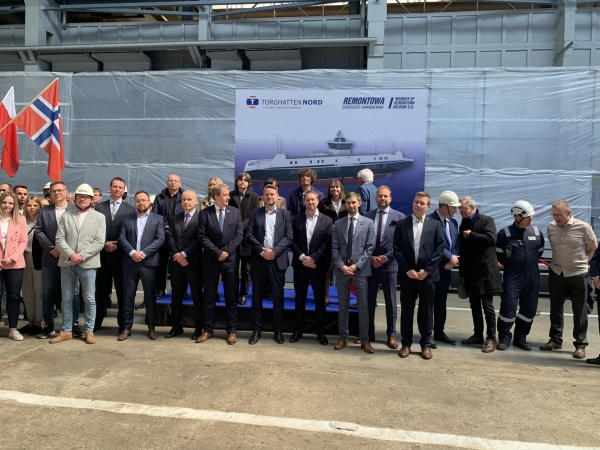 W stoczni Remontowa Shipbuilding S.A. rozpoczyna się budowa promu dla norweskiego armatora-GospodarkaMorska.pl