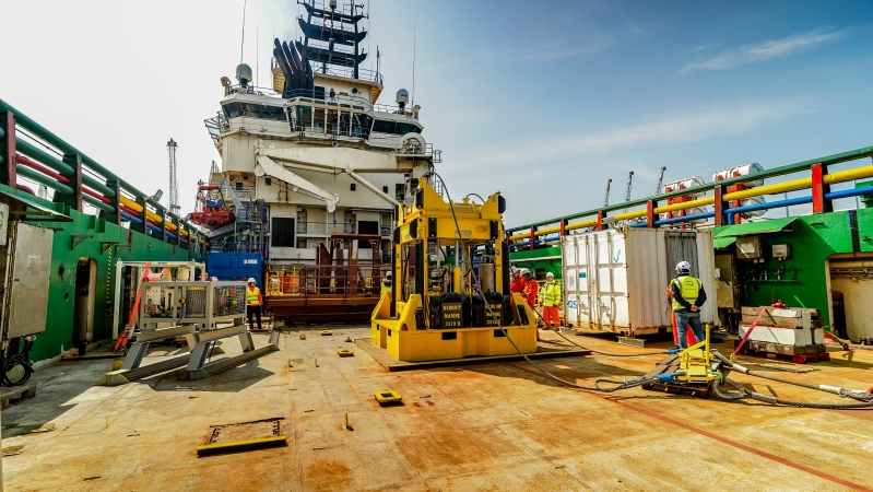 Grunt to zbadać dno. Trwa kampania geotechniczna dla projektu Baltica 1 [wideo]-GospodarkaMorska.pl