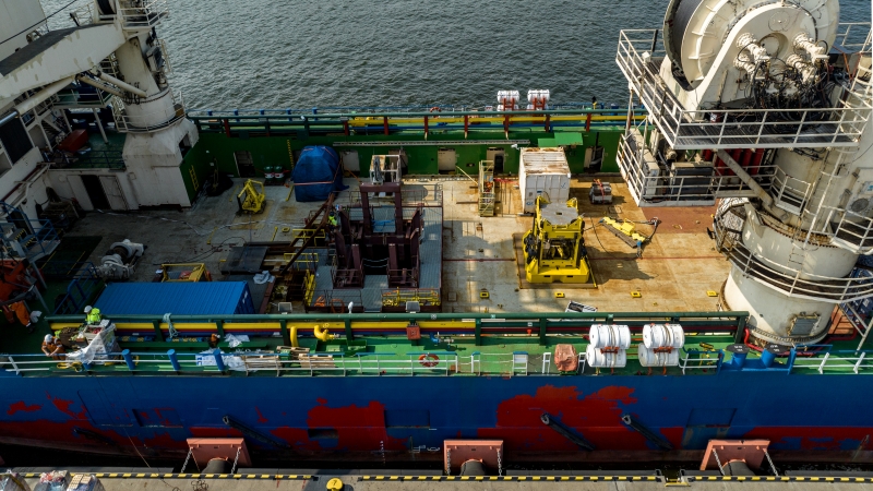 Grunt to zbadać dno. Trwa kampania geotechniczna dla projektu Baltica 1 [wideo]-GospodarkaMorska.pl