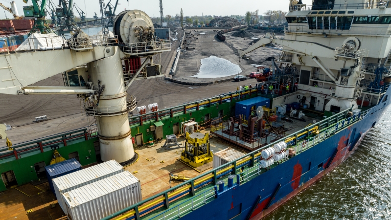 Grunt to zbadać dno. Trwa kampania geotechniczna dla projektu Baltica 1 [wideo]-GospodarkaMorska.pl