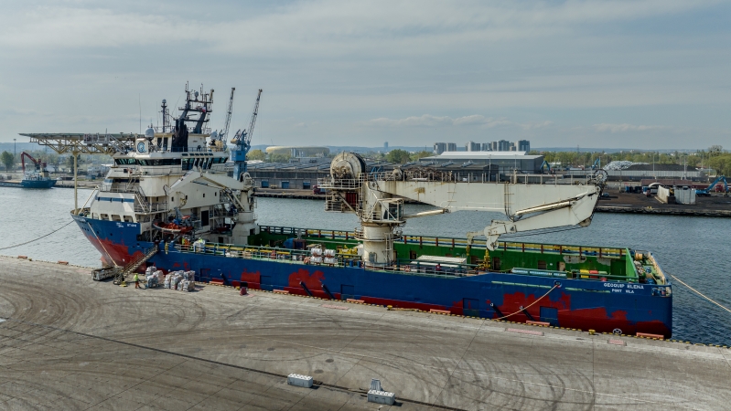 Grunt to zbadać dno. Trwa kampania geotechniczna dla projektu Baltica 1 [wideo]-GospodarkaMorska.pl