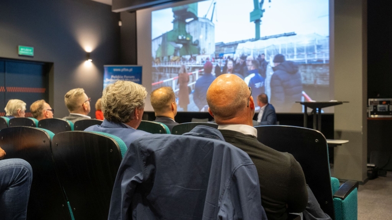 Zjazd Polskiego Forum Technologii Morskich. Podsumowanie 2023 roku i wizyta w stoczni Nauta-GospodarkaMorska.pl