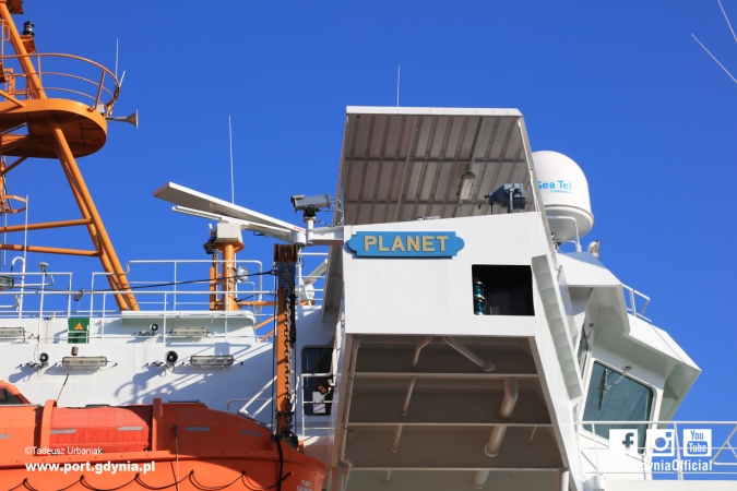 FGS PLANET w Porcie Gdynia (zdjęcia)-GospodarkaMorska.pl