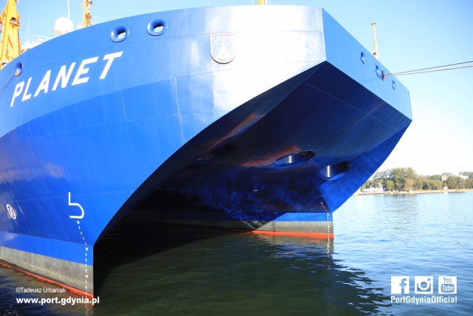 FGS PLANET w Porcie Gdynia (zdjęcia)-GospodarkaMorska.pl