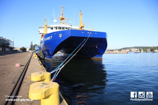 FGS PLANET w Porcie Gdynia (zdjęcia)-GospodarkaMorska.pl