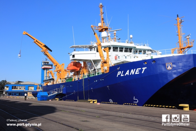 FGS PLANET w Porcie Gdynia (zdjęcia)-GospodarkaMorska.pl