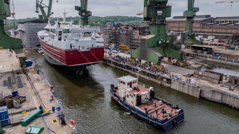 Karstensen nie zwalnia tempa. W Gdańsku odbyło się wodowanie kolejnego statku-GospodarkaMorska.pl