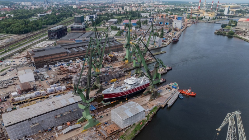 Karstensen nie zwalnia tempa. W Gdańsku odbyło się wodowanie kolejnego statku-GospodarkaMorska.pl