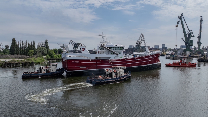 Karstensen nie zwalnia tempa. W Gdańsku odbyło się wodowanie kolejnego statku-GospodarkaMorska.pl