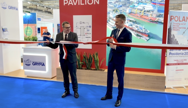 Arkadiusz Marchewka otwiera polski pawilon na targach morskich Posidonia w Grecji-GospodarkaMorska.pl