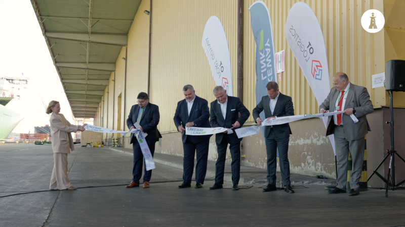 Linie Lakeway Link oficjalnie powitane w OT Port Gdynia-GospodarkaMorska.pl