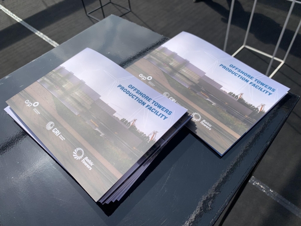 Wmurowanie kamienia węgielnego pod budowę fabryki morskich wież wiatrowych Baltic Towers-GospodarkaMorska.pl