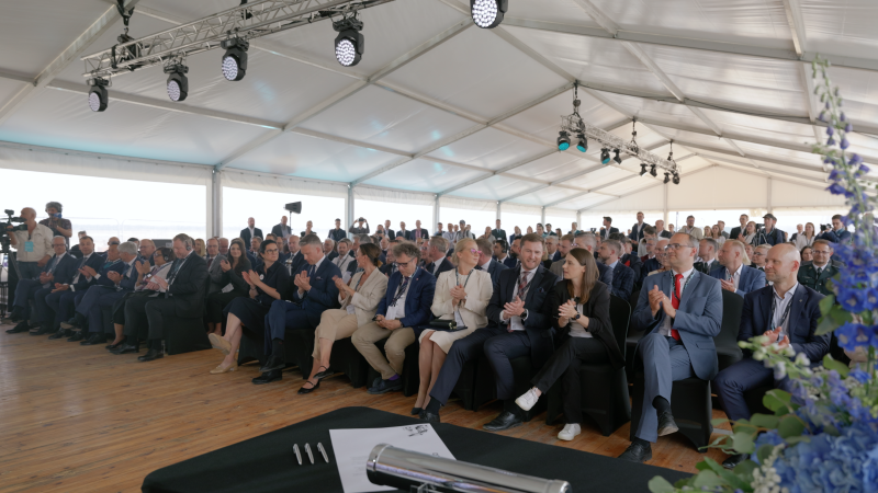 Baltic Hub powiększa Polskę. Kamień węgielny wmurowany, pierwsze statki w przyszłym roku-GospodarkaMorska.pl