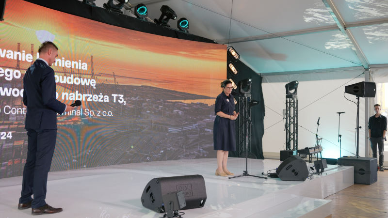 Baltic Hub powiększa Polskę. Kamień węgielny wmurowany, pierwsze statki w przyszłym roku-GospodarkaMorska.pl