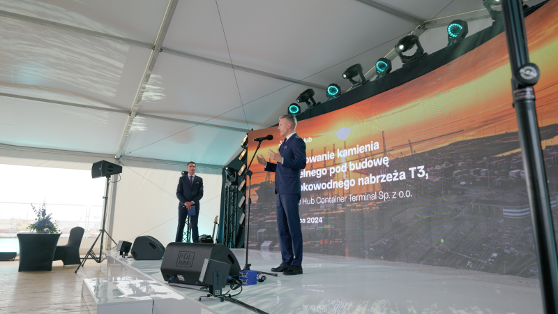 Baltic Hub powiększa Polskę. Kamień węgielny wmurowany, pierwsze statki w przyszłym roku-GospodarkaMorska.pl