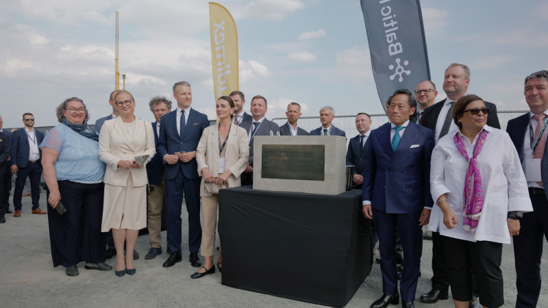 Baltic Hub powiększa Polskę. Kamień węgielny wmurowany, pierwsze statki w przyszłym roku-GospodarkaMorska.pl