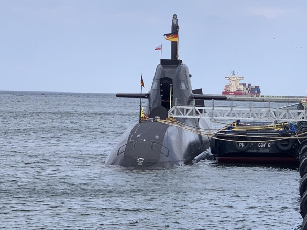 Wyjątkowa wizyta w Porcie Gdynia. Pojawił się niemiecki okręt podwodny U-31 [ZDJĘCIA]-GospodarkaMorska.pl