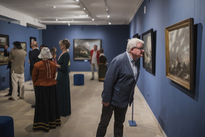 Bitwy morskie i walka z żywiołem. Niezwykła wystawa niderlandzkiego malarstwa marynistycznego już dostępna-GospodarkaMorska.pl