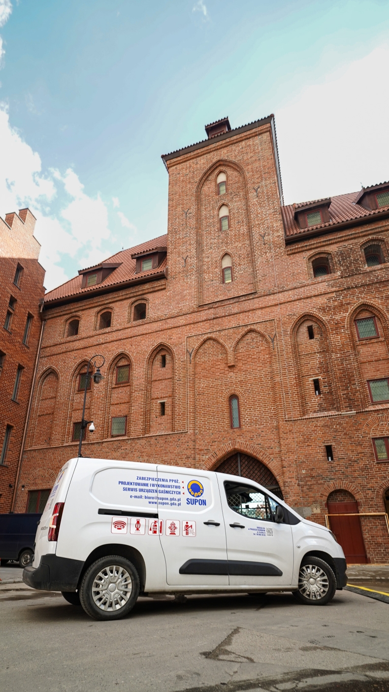 Dzięki firmie Supon Żuraw Gdański zyskał innowacyjny system przeciwpożarowy-GospodarkaMorska.pl