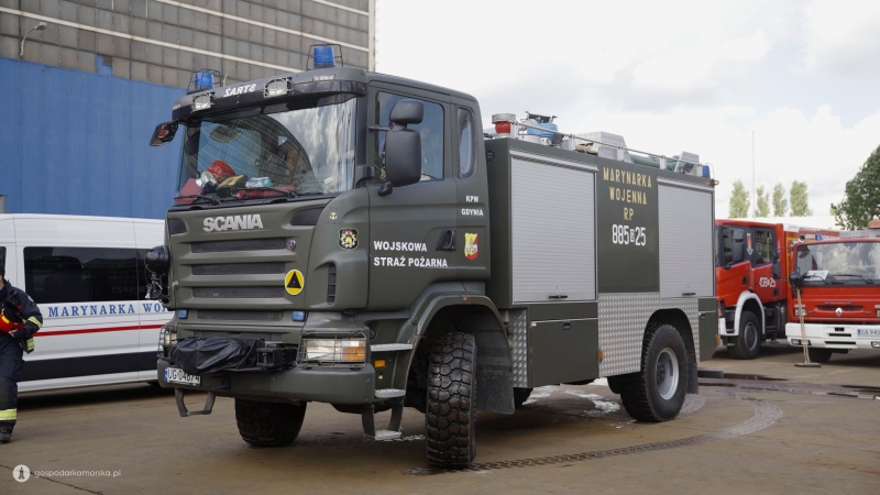 CRIST. Strażacy ćwiczyli w ognistym smoku-GospodarkaMorska.pl