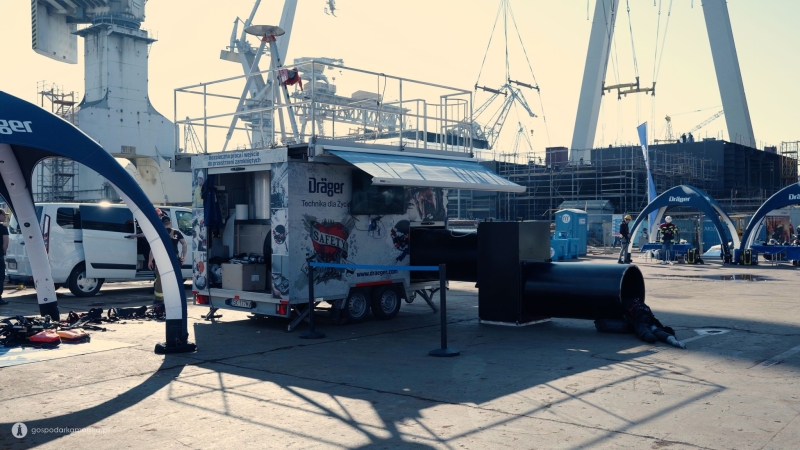 CRIST. Strażacy ćwiczyli w ognistym smoku-GospodarkaMorska.pl