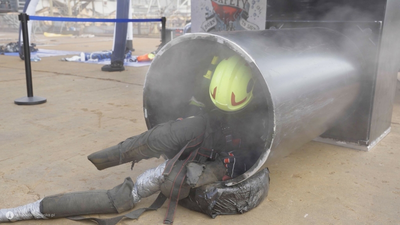 CRIST. Strażacy ćwiczyli w ognistym smoku-GospodarkaMorska.pl