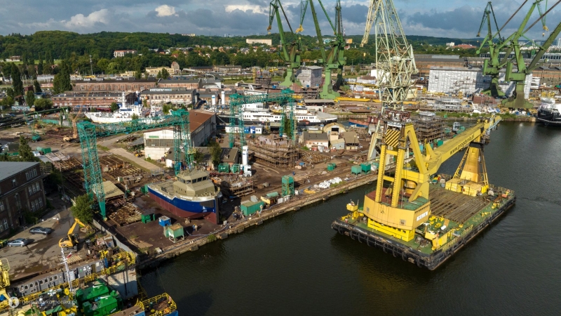 W stoczni Safe zwodowano holownik UKD Seadragon-GospodarkaMorska.pl