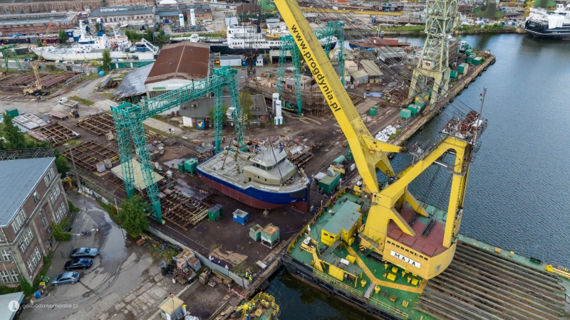 W stoczni Safe zwodowano holownik UKD Seadragon-GospodarkaMorska.pl