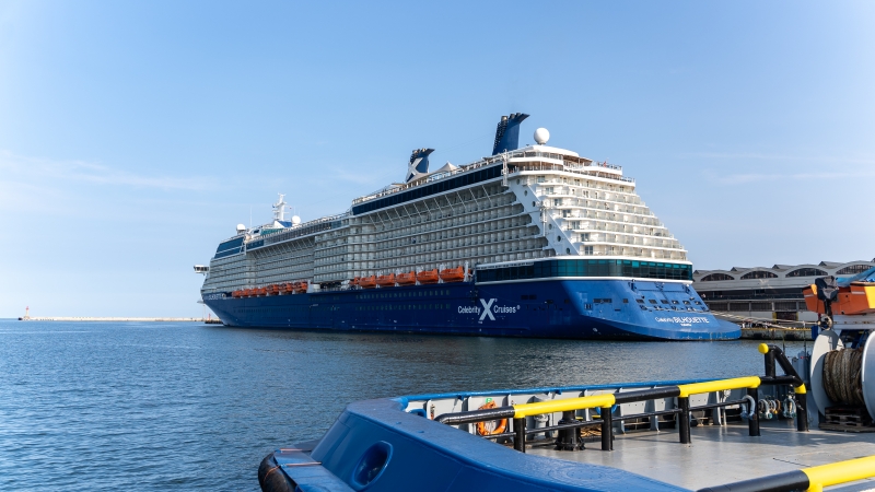 Rekordowy wycieczkowiec po raz drugi w Porcie Gdynia-GospodarkaMorska.pl