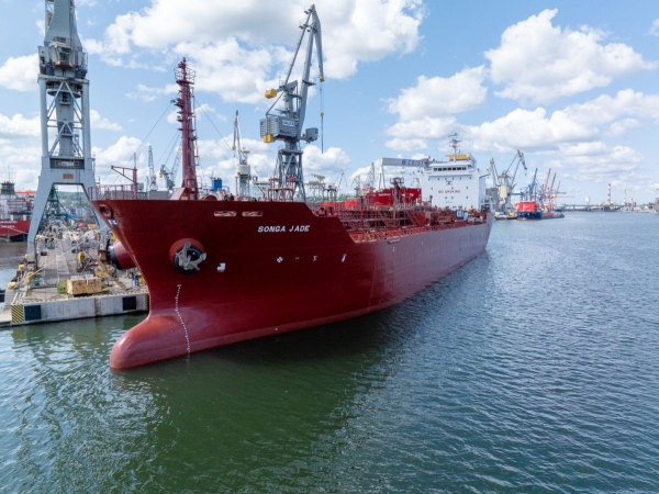 Udany remont statku Songa Jade w Stoczni Remontowej Nauta-GospodarkaMorska.pl