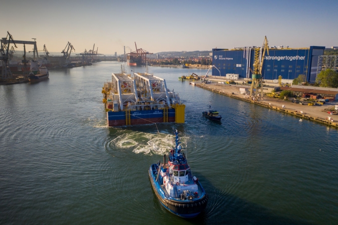 Kolos z CRIST SA popłynął budować najdłuższy zatapialny tunel na świecie-GospodarkaMorska.pl