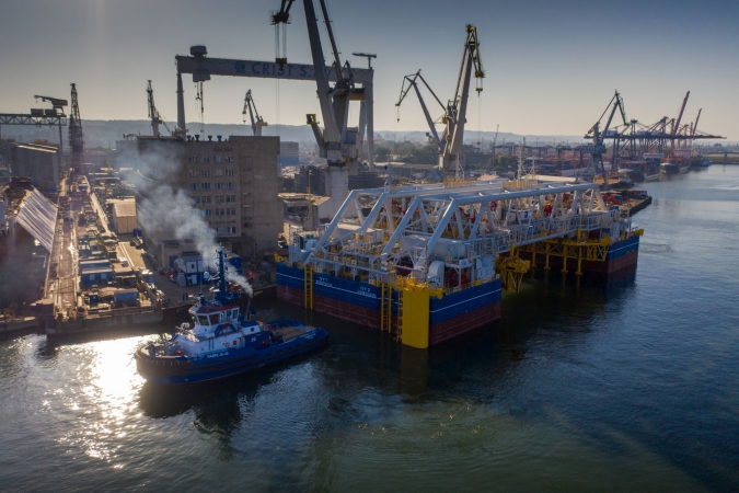 Kolos z CRIST SA popłynął budować najdłuższy zatapialny tunel na świecie-GospodarkaMorska.pl
