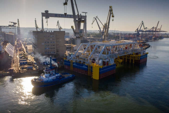 Kolos z CRIST SA popłynął budować najdłuższy zatapialny tunel na świecie-GospodarkaMorska.pl
