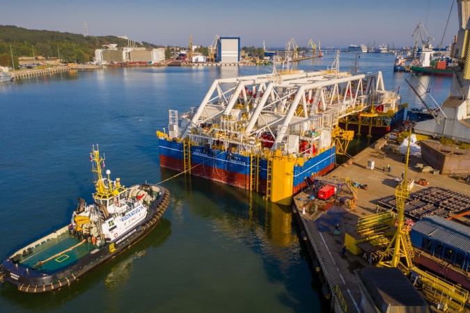 Kolos z CRIST SA popłynął budować najdłuższy zatapialny tunel na świecie-GospodarkaMorska.pl