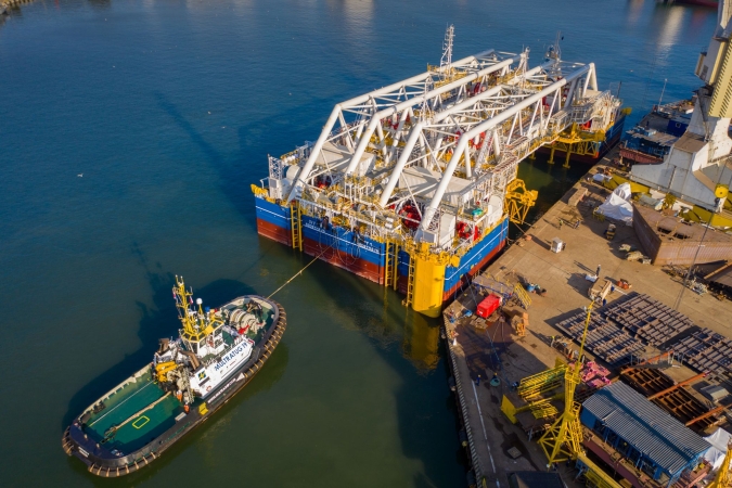 Kolos z CRIST SA popłynął budować najdłuższy zatapialny tunel na świecie-GospodarkaMorska.pl