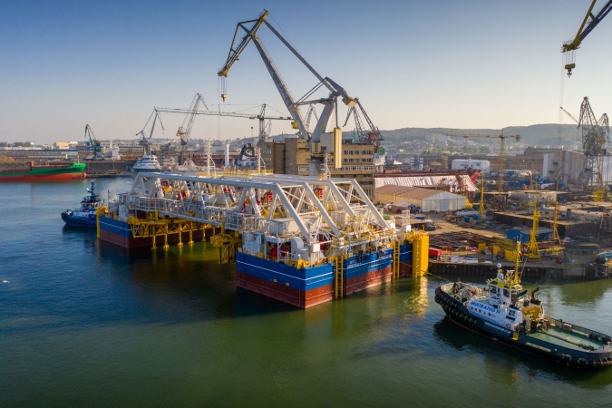 Kolos z CRIST SA popłynął budować najdłuższy zatapialny tunel na świecie-GospodarkaMorska.pl