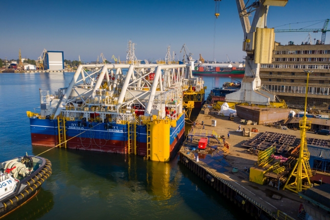 Kolos z CRIST SA popłynął budować najdłuższy zatapialny tunel na świecie-GospodarkaMorska.pl