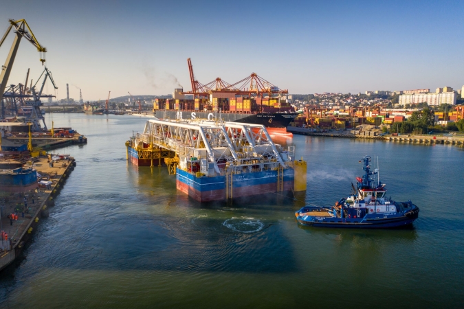 Kolos z CRIST SA popłynął budować najdłuższy zatapialny tunel na świecie-GospodarkaMorska.pl