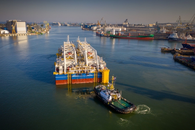 Kolos z CRIST SA popłynął budować najdłuższy zatapialny tunel na świecie-GospodarkaMorska.pl