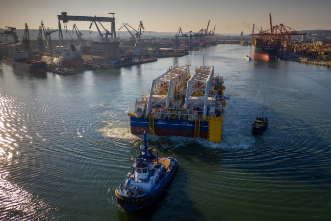 Kolos z CRIST SA popłynął budować najdłuższy zatapialny tunel na świecie-GospodarkaMorska.pl