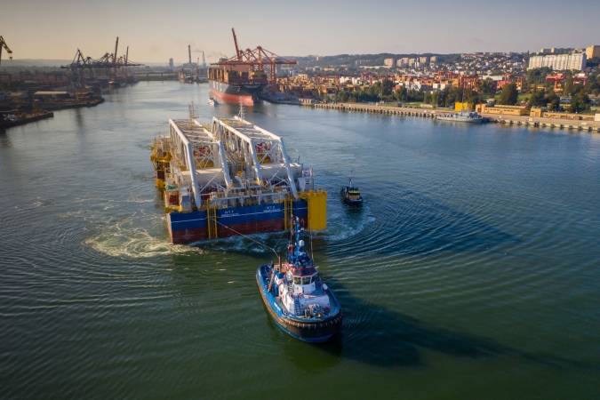 Kolos z CRIST SA popłynął budować najdłuższy zatapialny tunel na świecie-GospodarkaMorska.pl