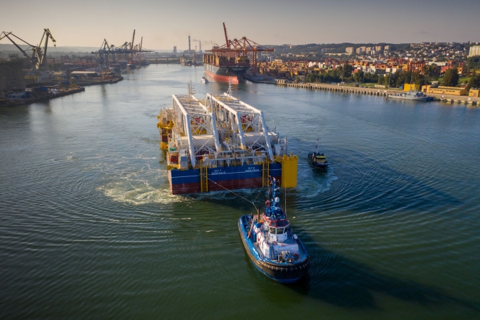 Kolos z CRIST SA popłynął budować najdłuższy zatapialny tunel na świecie-GospodarkaMorska.pl