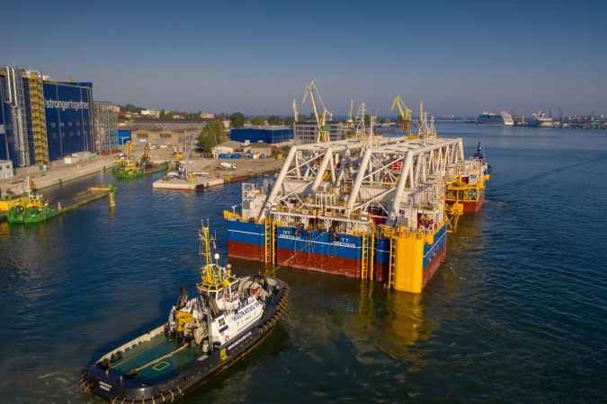Kolos z CRIST SA popłynął budować najdłuższy zatapialny tunel na świecie-GospodarkaMorska.pl