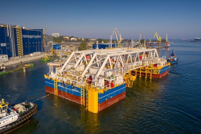 Kolos z CRIST SA popłynął budować najdłuższy zatapialny tunel na świecie-GospodarkaMorska.pl