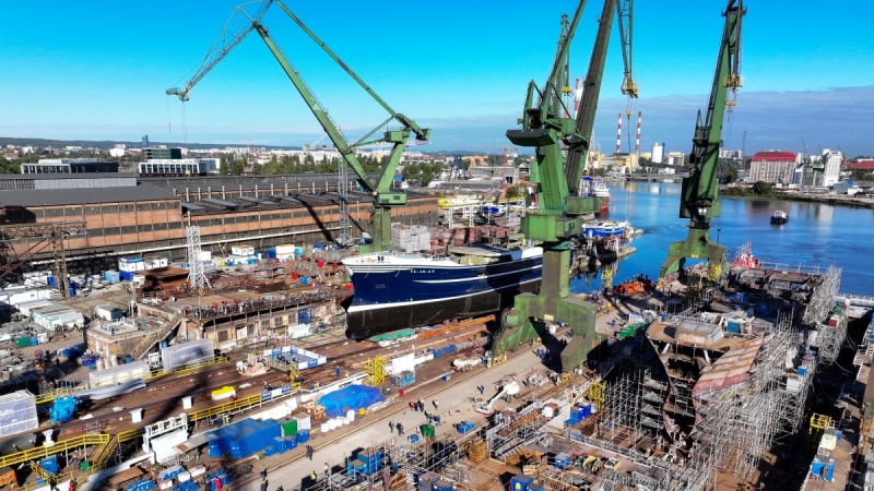 Karstensen zwodował kolejny statek rybacki-GospodarkaMorska.pl