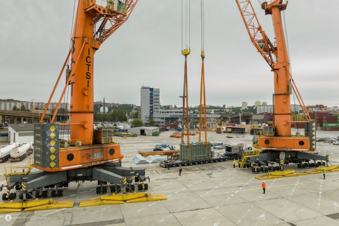 Przeładunki offshore dla Baltic Power zaczęły się od Gdyni i Władysławowa, cz. I-GospodarkaMorska.pl
