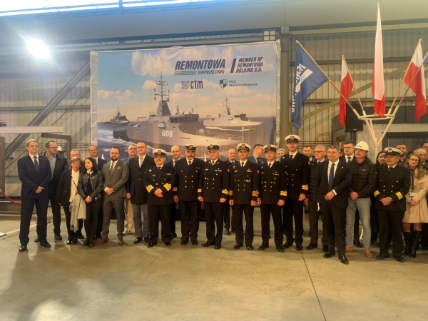 Remontowa Shipbuilding S.A. rozpoczęła budowę szóstego Kormorana. Przyszły ORP Czajka powstaje-GospodarkaMorska.pl