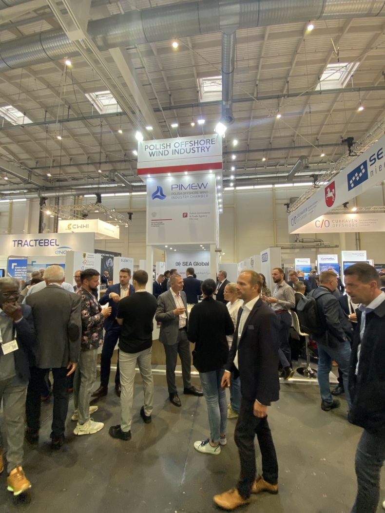Polska Izba Morskiej Energetyki Wiatrowej zaprezentowała siłę polskiego przemysłu offshore na WindEnergy Hamburg 2024-GospodarkaMorska.pl