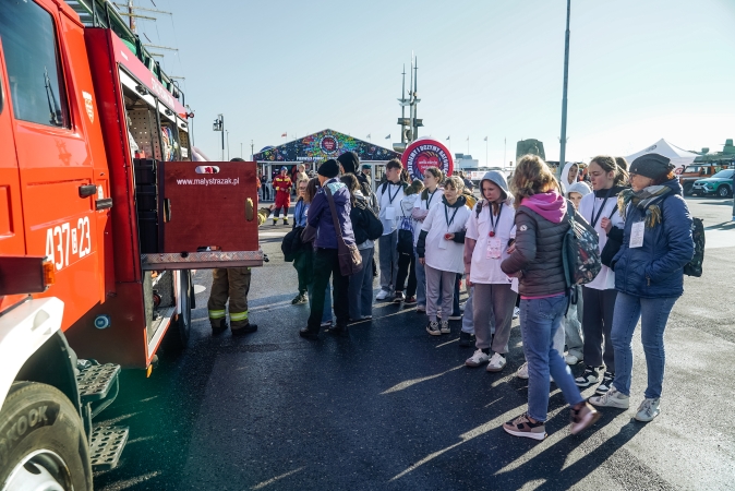 OSP CRIST w akcji „Statek z sercem” na Darze Młodzieży w Gdyni -GospodarkaMorska.pl