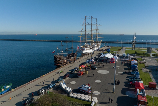 OSP CRIST w akcji „Statek z sercem” na Darze Młodzieży w Gdyni -GospodarkaMorska.pl